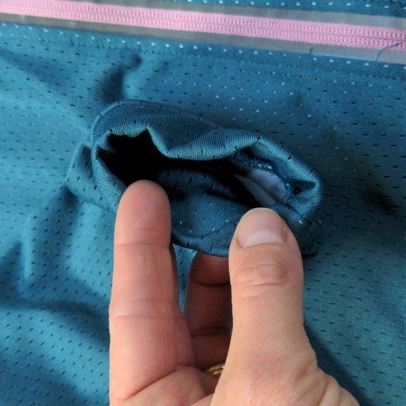 Horseware large full zip teal and pink equestrian shirt long sleeve - Picture 4 of 8